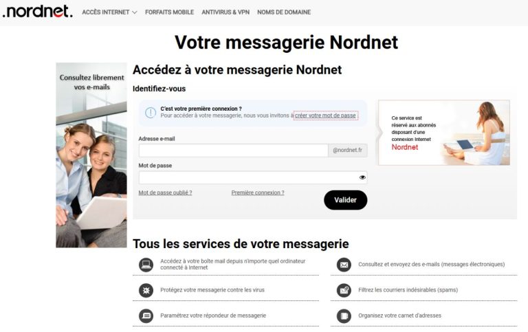 Se connecter à sa boîte mail Nordnet : le guide direct